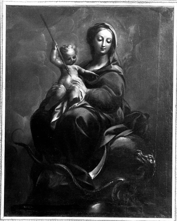 Immacolata Concezione (pala d'altare) by Puccini Biagio (sec. XVIII)